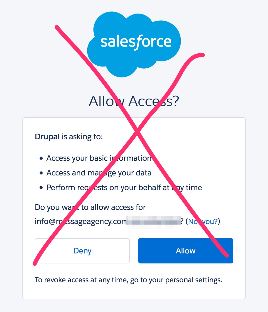 Say goodbye to Salesforce interactive OAuth prompt